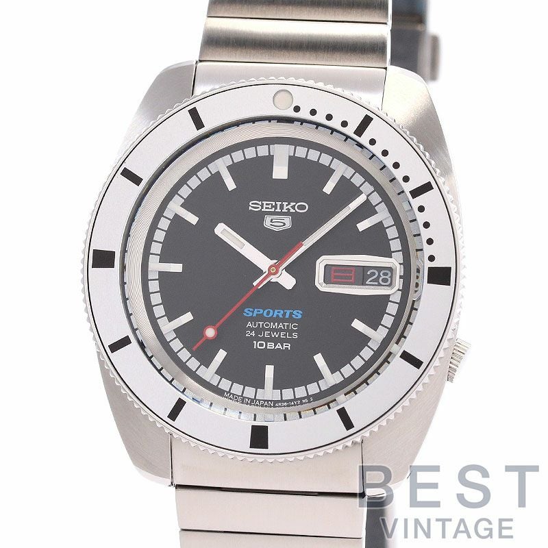 【中古】SEIKO 5 SPORTS HERITAGE DESIGN REISSUED LIMITED EDITION セイコー 5 スポーツ ヘリテージデザイン復刻 限定モデル SBSA271 (4R36-16L0)
