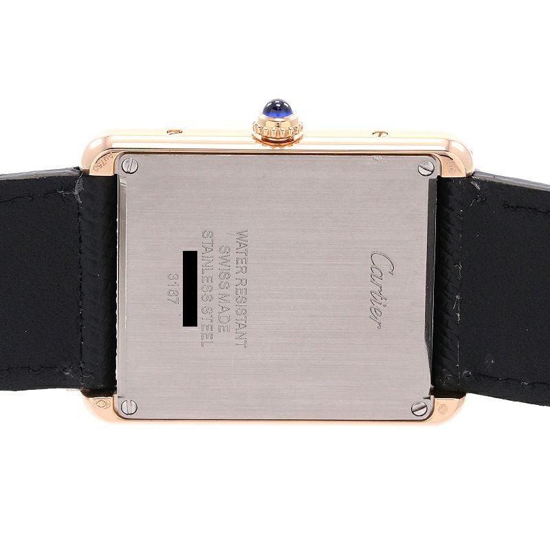 中古】CARTIER TANK SOLO WATCH LM / TANK SOLO LARGE MODEL