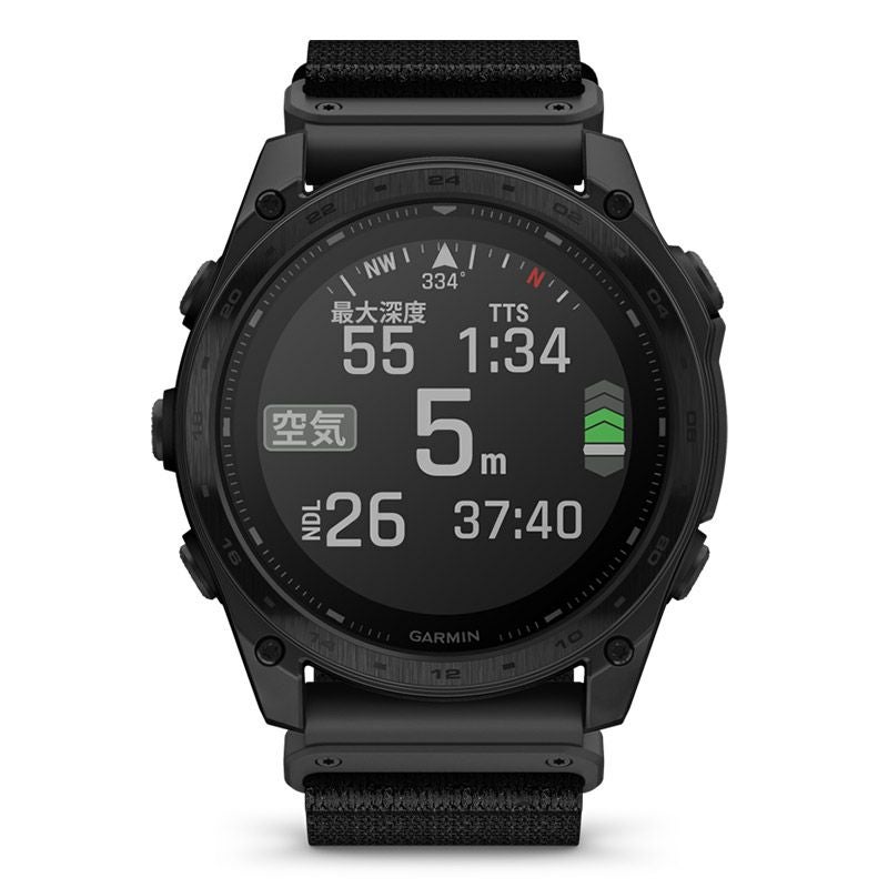 GARMIN タクティクスデルタ　ソーラー　バリスティックエディション Garmin tactix® Delta Solar - Ballistics Edition Smartwatch