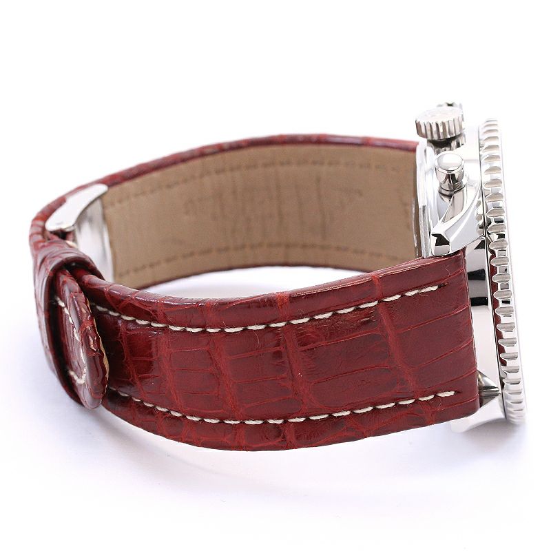 中古】BREITLING NAVITIMER COSMONAUTE FLYBACK PORCO ROSSO