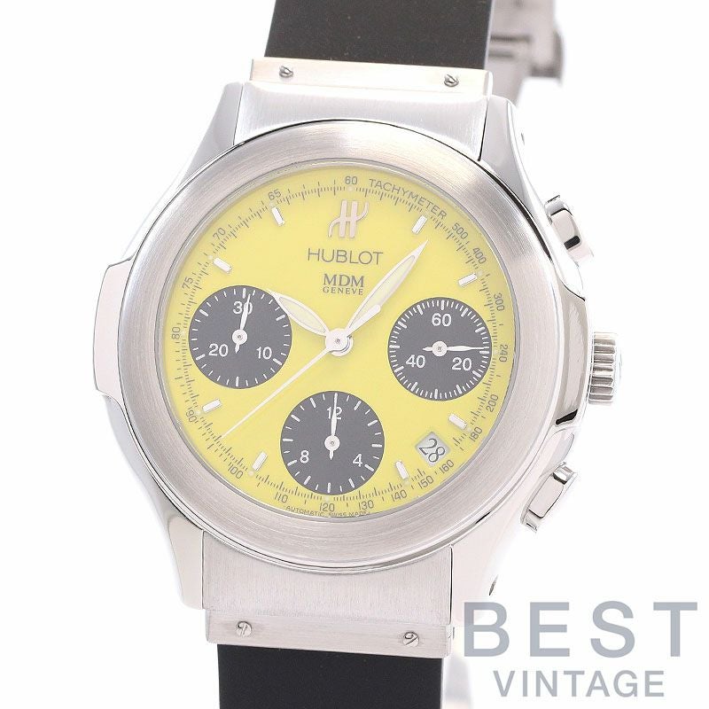 中古】HUBLOT MDM ELEGANT CHRONOGRAPH ウブロ MDM エレガントクロノ