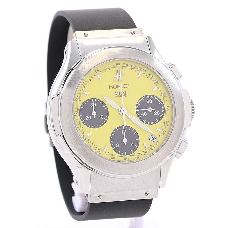 中古】HUBLOT MDM ELEGANT CHRONOGRAPH ウブロ MDM エレガントクロノ