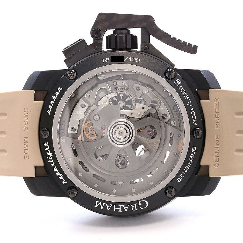 中古】GRAHAM CHRONOFIGHTER SUPER RIGHT CARBON TOURBILLON グラハム