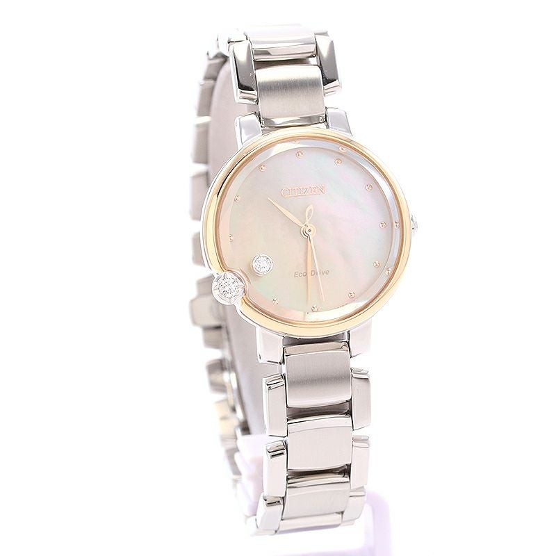 【中古】CITIZEN CITIZEN L ROUND COLLECTION シチズン シチズン エル ラウンド コレクション EW5586-86Y