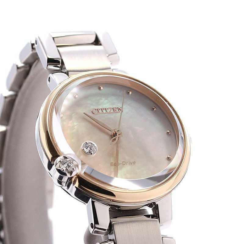 【中古】CITIZEN CITIZEN L ROUND COLLECTION シチズン シチズン エル ラウンド コレクション EW5586-86Y
