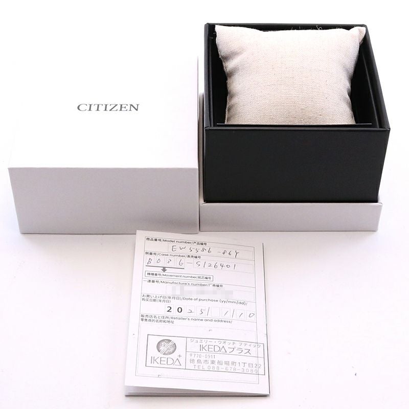 【中古】CITIZEN CITIZEN L ROUND COLLECTION シチズン シチズン エル ラウンド コレクション EW5586-86Y