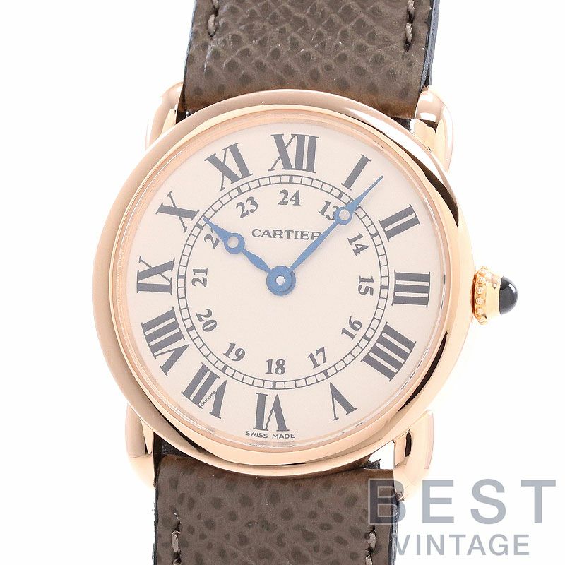 【中古】CARTIER RONDE LOUIS CARTIER 29MM カルティエ ロンド ルイ カルティエ 29MM W6800151