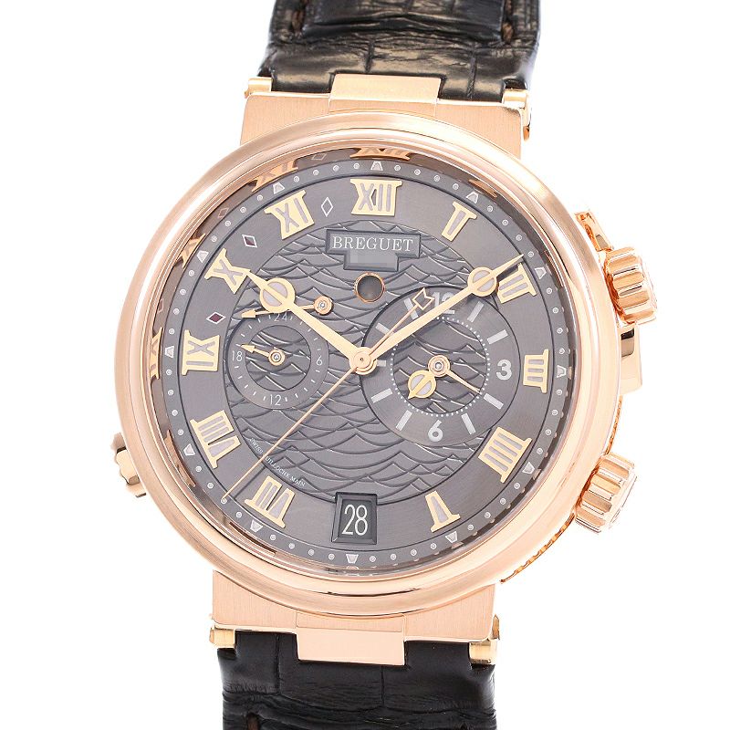 【中古】BREGUET <br>MARINE ALARME MUSICALE 5547 <br>ブレゲ <br>マリーン アラーム ミュージカル 5547 <br>5547BR/G3/9ZU