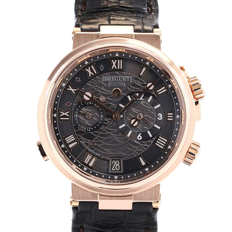 【中古】BREGUET <br>MARINE ALARME MUSICALE 5547 <br>ブレゲ <br>マリーン アラーム ミュージカル 5547 <br>5547BR/G3/9ZU