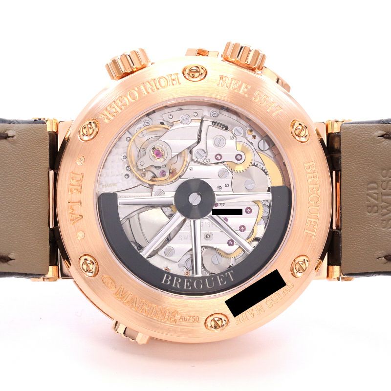 【中古】BREGUET <br>MARINE ALARME MUSICALE 5547 <br>ブレゲ <br>マリーン アラーム ミュージカル 5547 <br>5547BR/G3/9ZU