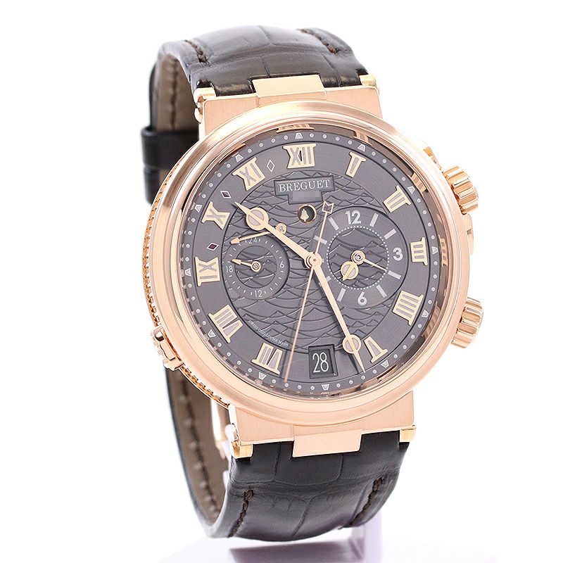 【中古】BREGUET <br>MARINE ALARME MUSICALE 5547 <br>ブレゲ <br>マリーン アラーム ミュージカル 5547 <br>5547BR/G3/9ZU