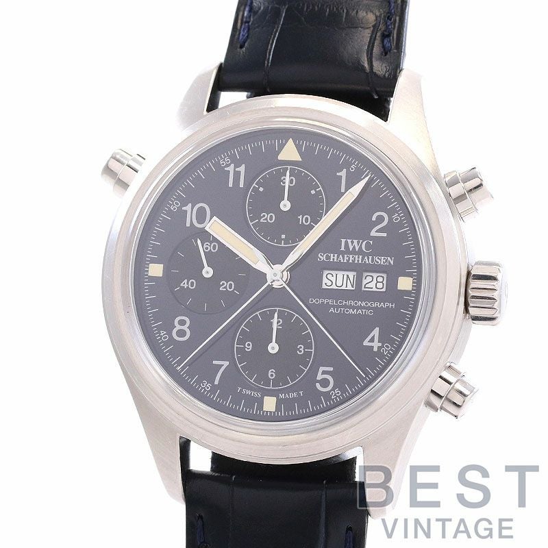 中古】IWC PILOT'S WATCH DOPPELCHRONOGRAPH アイ・ダブリュー・シー