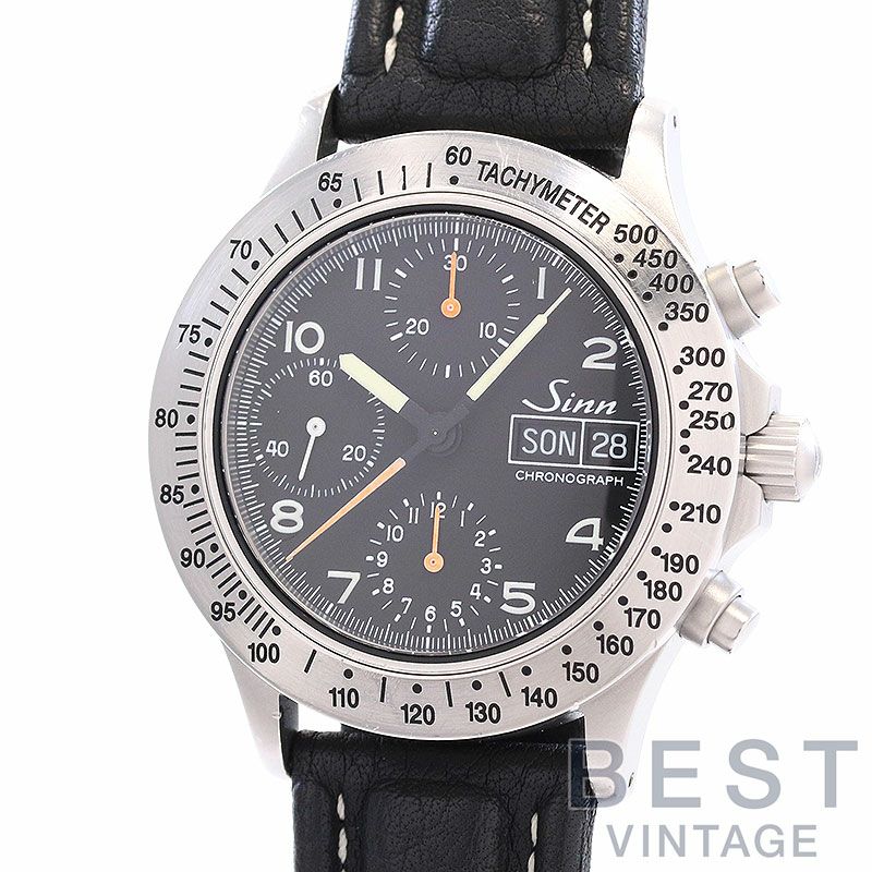 【中古】SINN <br>MODEL 256 CHRONOGRAPH DAY DATE <br>ジン <br>モデル256 クロノグラフ デイデイト <br>256.ST
