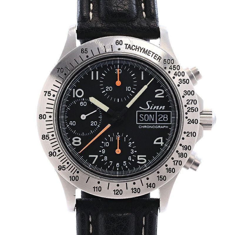 【中古】SINN <br>MODEL 256 CHRONOGRAPH DAY DATE <br>ジン <br>モデル256 クロノグラフ デイデイト <br>256.ST