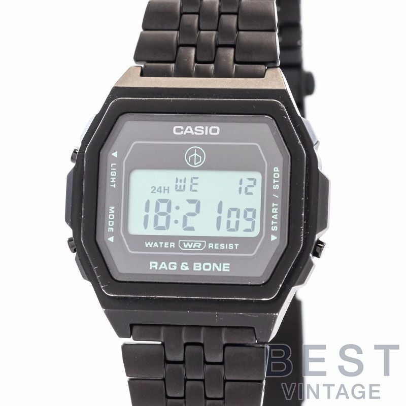 【中古】CASIO STANDARD RAG & BONE COLLABORATION MODEL カシオ スタンダード rag & bone コラボレーションモデル A1000RCB-1JR