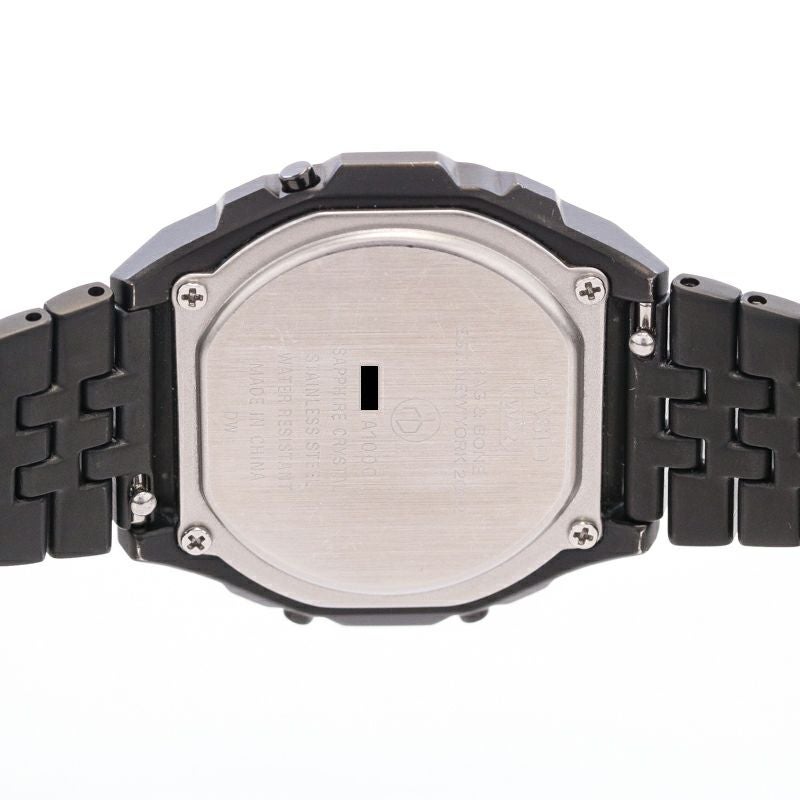 【中古】CASIO STANDARD RAG & BONE COLLABORATION MODEL カシオ スタンダード rag & bone コラボレーションモデル A1000RCB-1JR