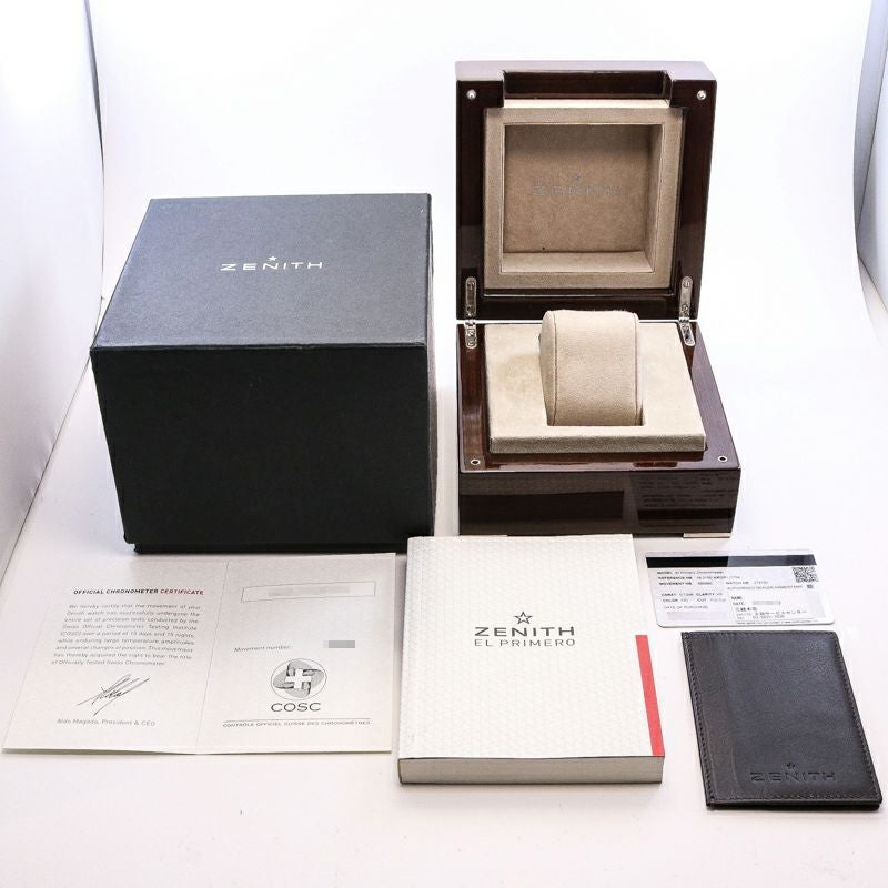 中古】ZENITH EL PRIMERO CHRONOMASTER OPEN LADY ゼニス エル