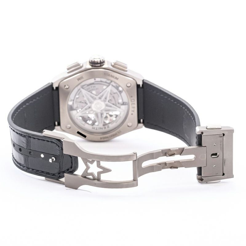 中古】ZENITH DEFY EL PRIMERO 21 TITANIUM BUCKET DIAMOND BEZEL