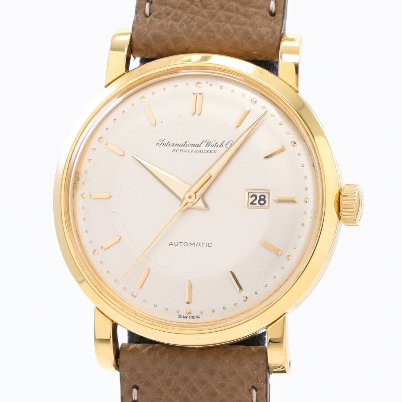 ウィアーキュー　1980年代　アメリカンビンテージ 中古】IWC VINTAGE ROUND WATCH CAL.8531 アイ・ダブリュー・シー