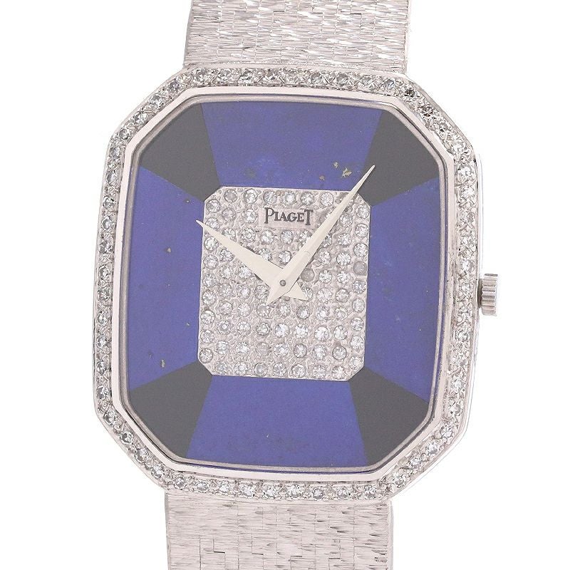 【中古】PIAGET DIAMONDO LAPIS LAZULI ONYX DIAL ピアジェ ダイヤモンド ラピスラズリ オニキス ダイヤルウォッチ GGP98024 (9795A6)