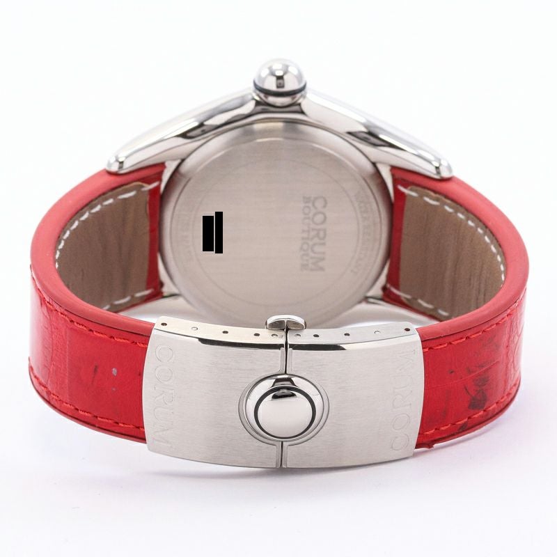 ★SALE【5wwe0014】コルム オルロジュリー 39.311.24M584 シルバー文字盤【中古】腕時計 レディース CORUM コルム オルロジュリー 腕時計 ステンレススチール 39.311.24