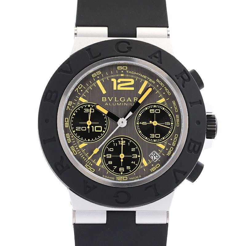 中古】BVLGARI BVLGARI ALUMINUM CHRONOGRAPH VISION GRAN TURISMO