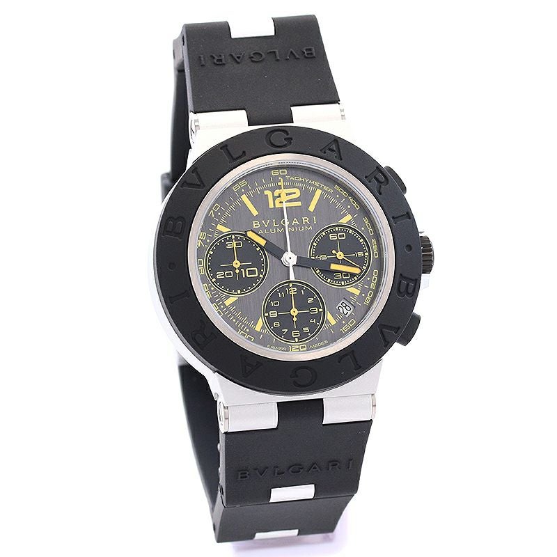 中古】BVLGARI BVLGARI ALUMINUM CHRONOGRAPH VISION GRAN TURISMO