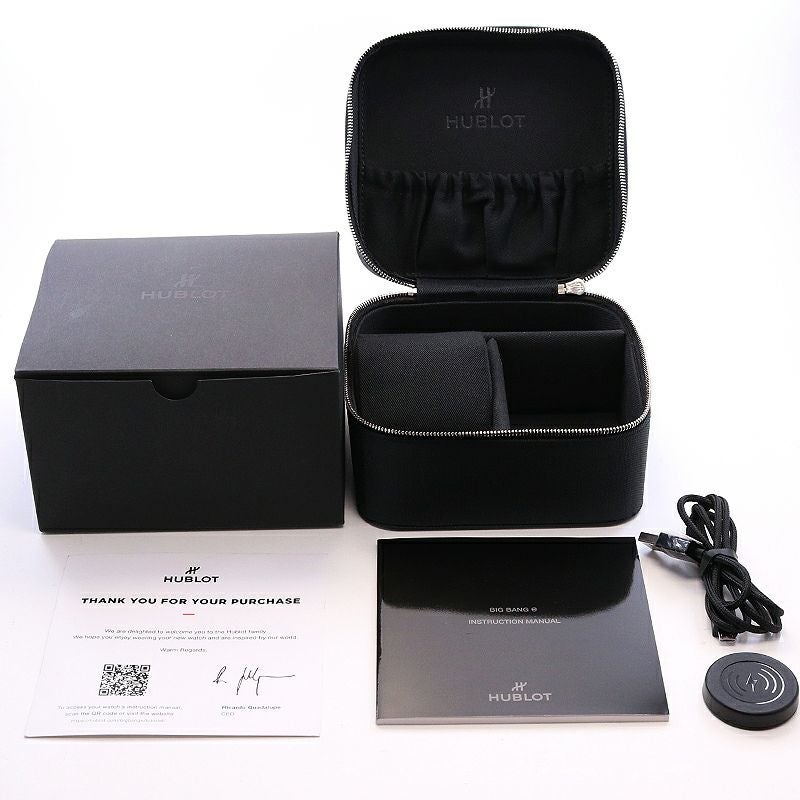 中古】HUBLOT BIG BANG e BLACK CERAMIC ウブロ ビッグ・バン e