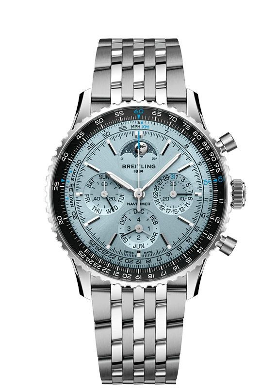 BREITLING NAVITIMER B19 CHRONOGRAPH 43 PERPETUAL CALENDAR ブライトリング ナビタイマー B19 クロノグラフ 43 パーペチュアルカレンダー PB1920251C1A1