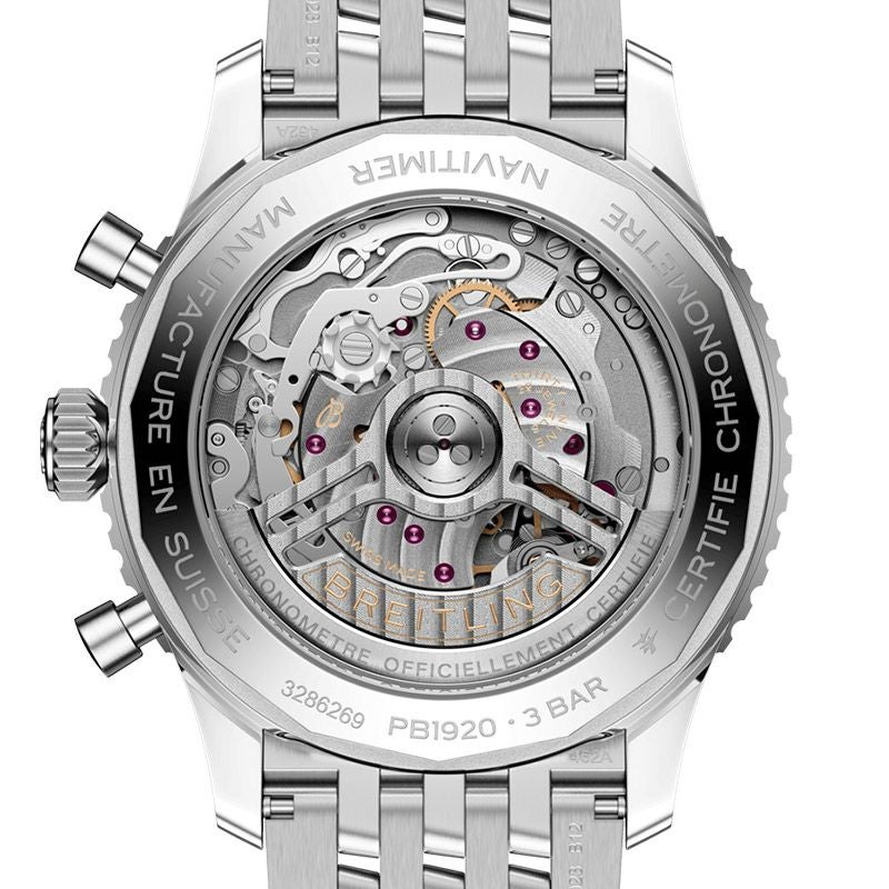 BREITLING NAVITIMER B19 CHRONOGRAPH 43 PERPETUAL CALENDAR ブライトリング ナビタイマー B19 クロノグラフ 43 パーペチュアルカレンダー PB1920251C1A1