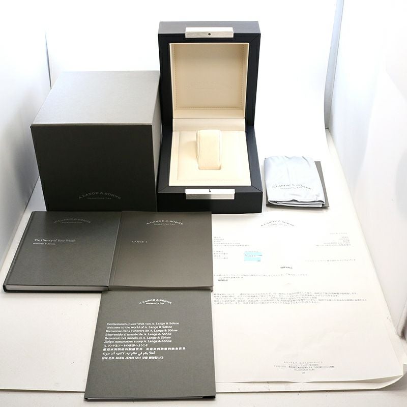 【中古】A.LANGE & SOHNE <br>LANGE 1 <br>A.ランゲ&ゾーネ <br>ランゲ1 <br>191.025G (LSLS1912AD)