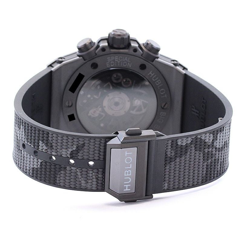 中古】HUBLOT BIG BANG ALL BLACK CAMO YOJI YAMAMOTO LIMITED EDITION