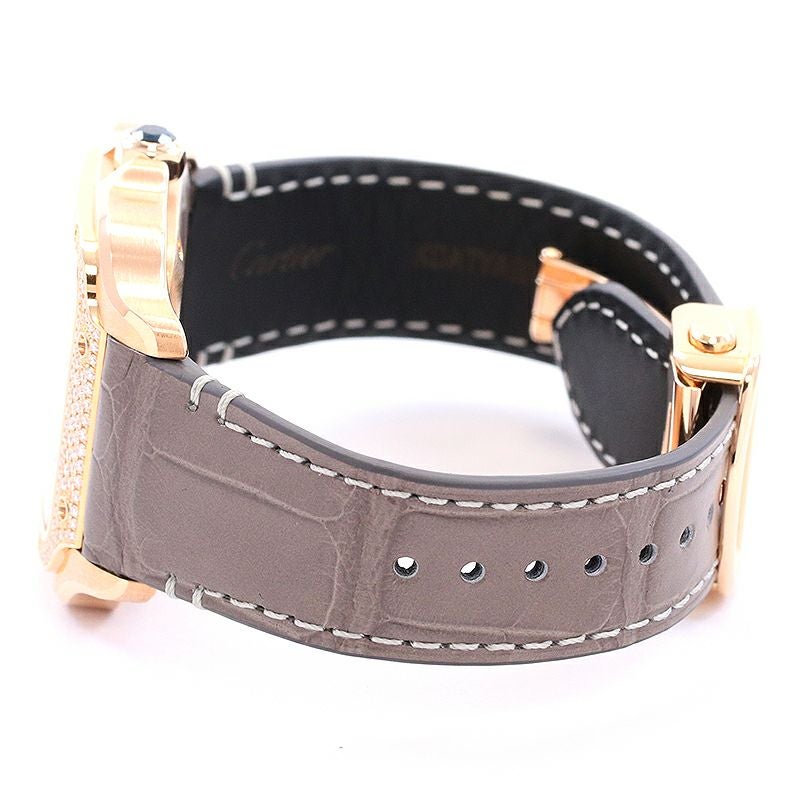 中古】CARTIER SANTOS DE CARTIER MEDIUM MODEL カルティエ サントス