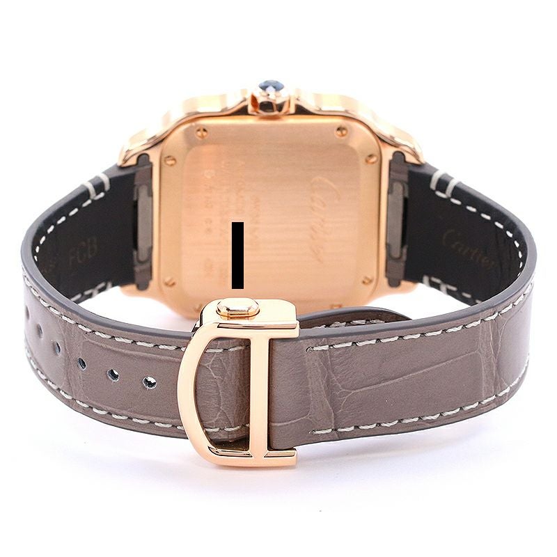 中古】CARTIER SANTOS DE CARTIER MEDIUM MODEL カルティエ サントス