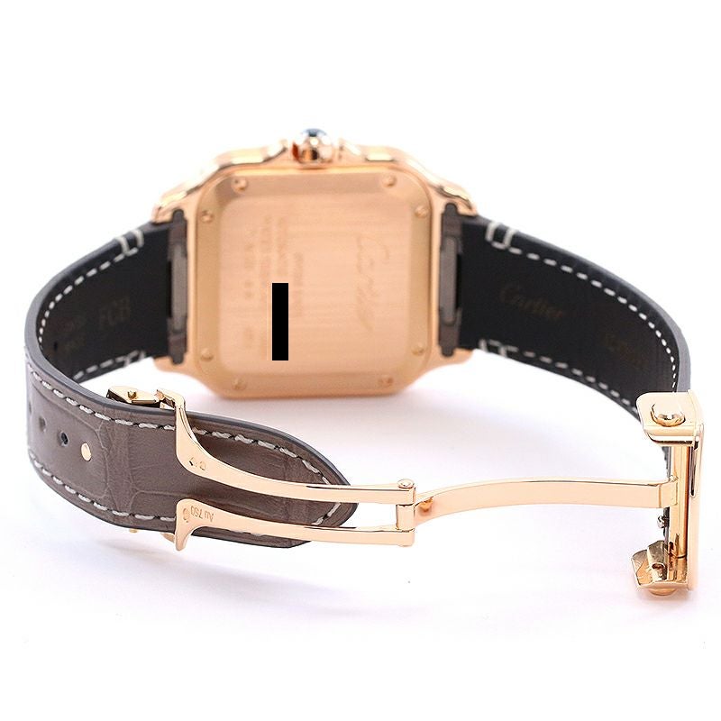 中古】CARTIER SANTOS DE CARTIER MEDIUM MODEL カルティエ サントス