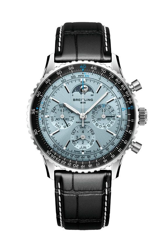 ブライトリング置き時計 BREITLING NAVITIMER B19 CHRONOGRAPH 43 PERPETUAL CALENDAR