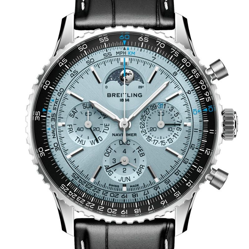 BREITLING NAVITIMER B19 CHRONOGRAPH 43 PERPETUAL CALENDAR ブライトリング ナビタイマー B19 クロノグラフ 43 パーペチュアルカレンダー PB1920251C1P1