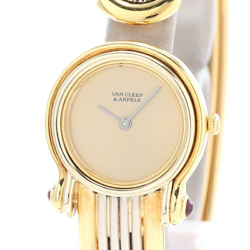 【中古】VAN CLEEF & ARPELS VINTAGE BANGLE WATCH ヴァンクリーフ&アーペル ヴィンテージ バングル ウォッチ P2302G21 (590/2GF)