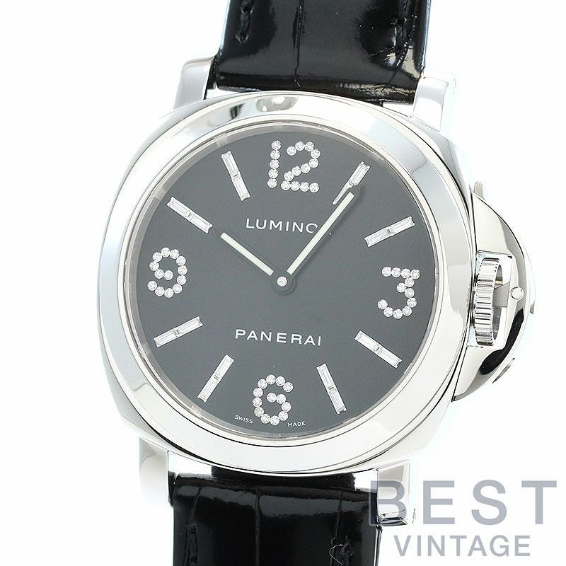 【中古】PANERAI LUMINOR BASE 44MM DIAMOND COLLECTION パネライ ルミノールベース 44MM ダイヤモンドコレクション PAM00030