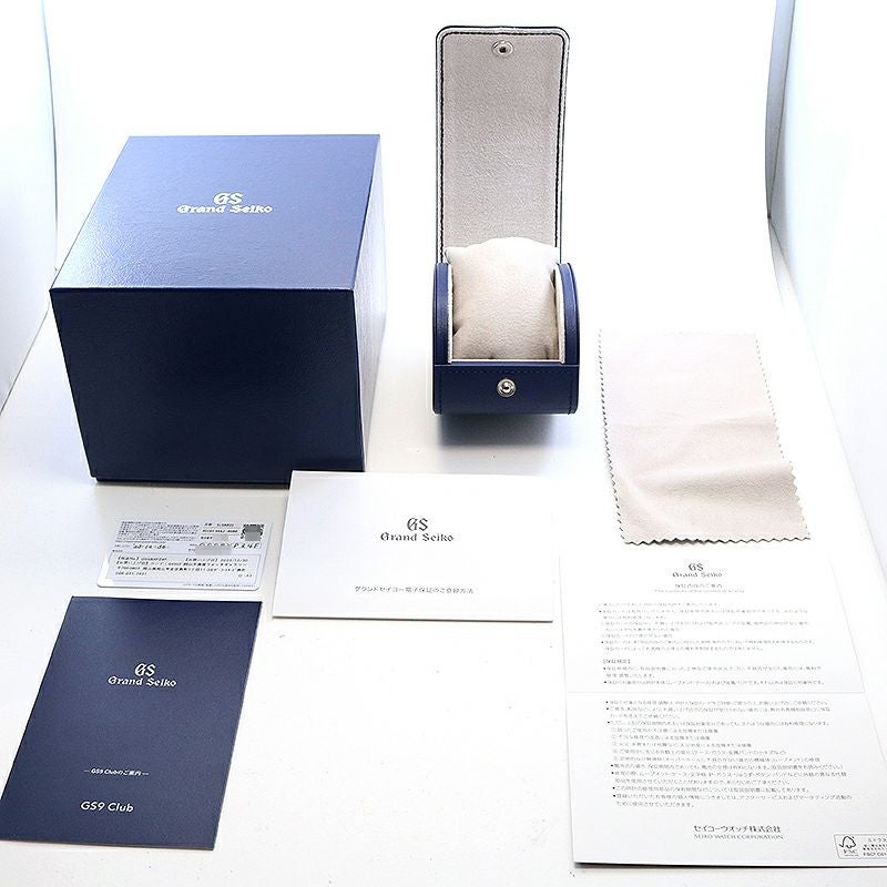 中古】GRAND SEIKO EVOLUTION 9 COLLECTION SPRING DRIVE 5 DAYS LAKE