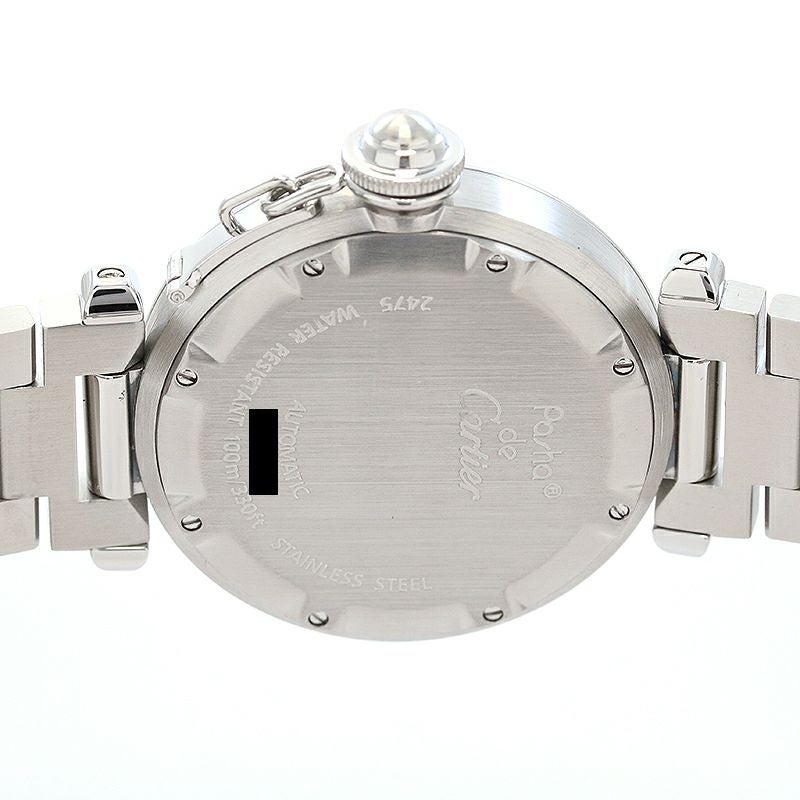 【中古】CARTIER PASHA C DE CARTIER 35MM BIG DATE カルティエ パシャC ドゥ カルティエ 35MM ビッグデイト W31055M7
