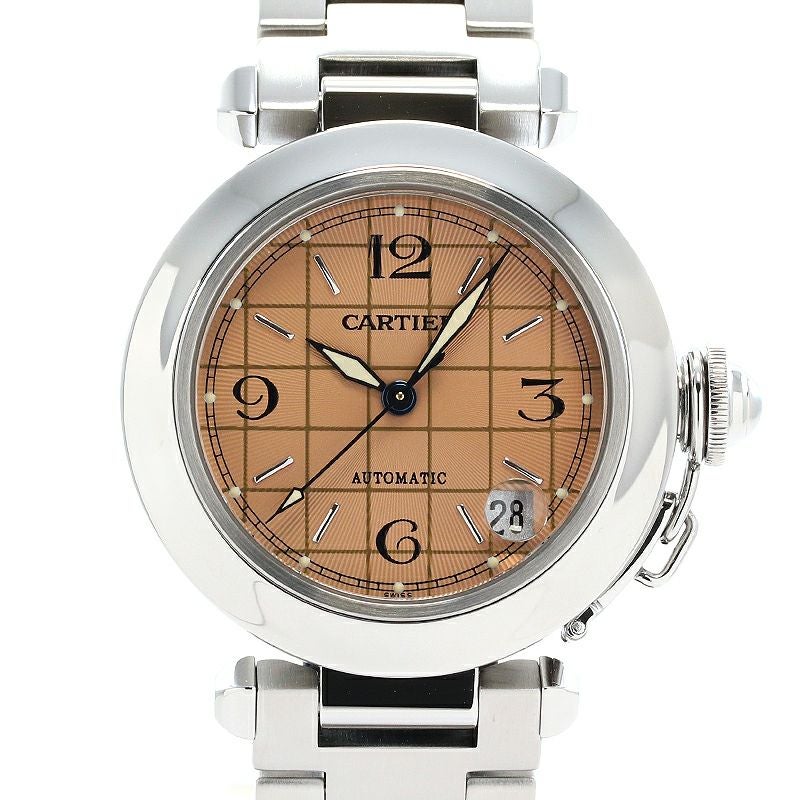 【中古】CARTIER PASHA C DE CARTIER カルティエ パシャC ドゥ カルティエ W31024M7