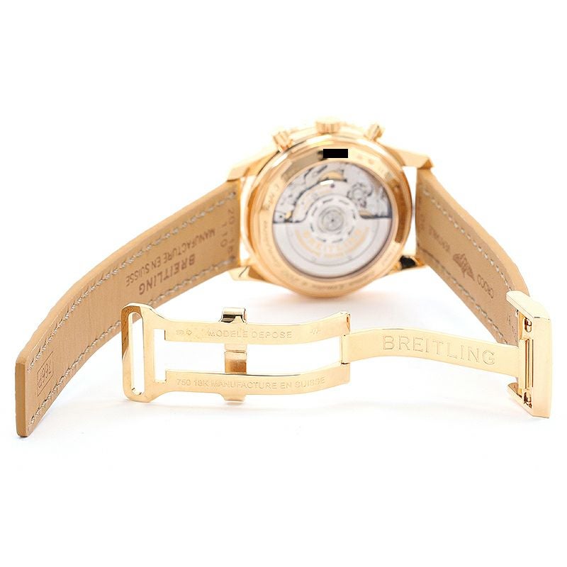 【中古】BREITLING MONTBRILLANT 01 LIMITED ブライトリング モンブリラン 01 リミテッド RB013112/G710/766P/R18D.1 (R033G10WBD)