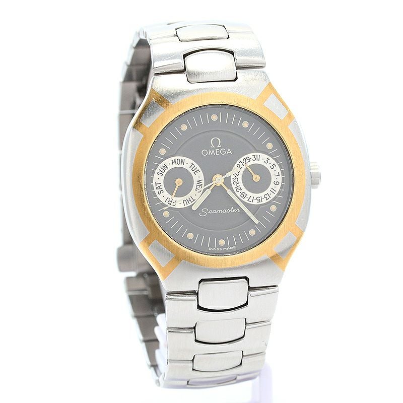 【中古】OMEGA SEAMASTER POLARIS DAY-DATE オメガ シーマスター ポラリス デイデイト 396.1222