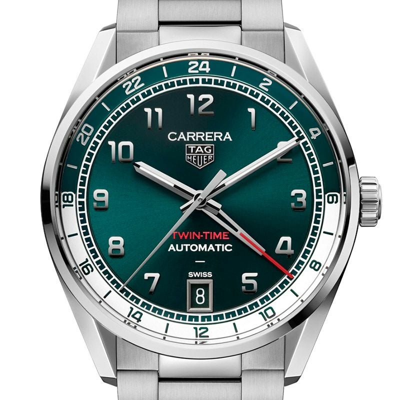 TAG Heuer CARRERA DATE TWIN TIME タグ・ホイヤー カレラ デイト