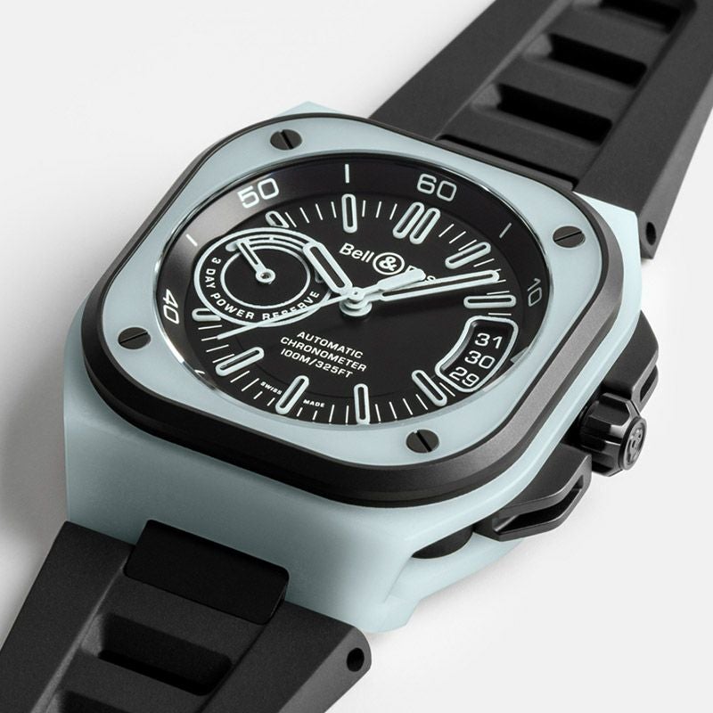 Bell ＆ Ross BR-X5 BLUE LUM ベル＆ロス BR-X5 ブルー ラム BRX5R