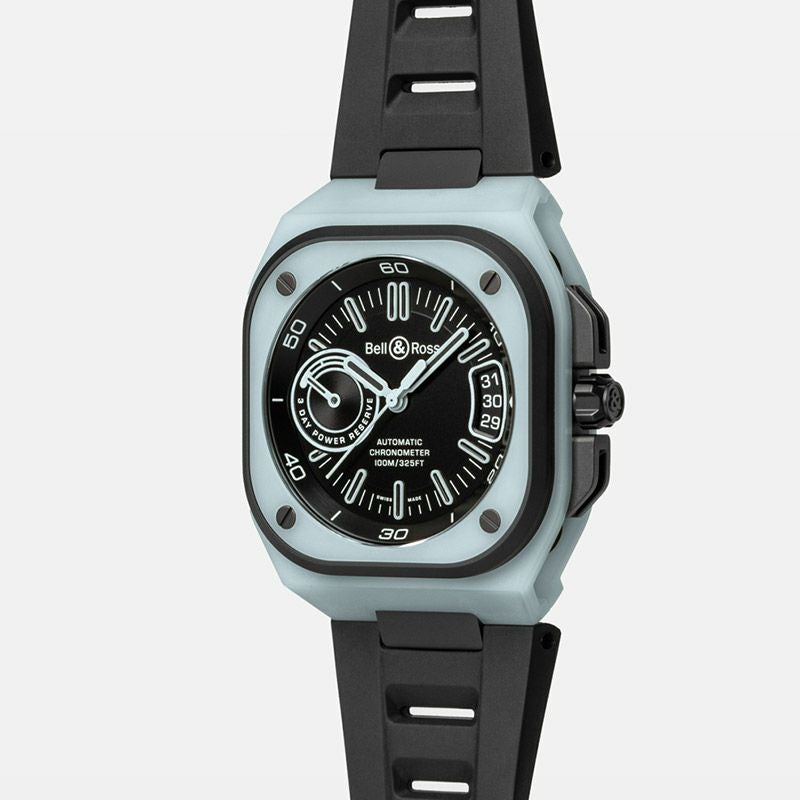 Bell ＆ Ross BR-X5 BLUE LUM ベル＆ロス BR-X5 ブルー ラム BRX5R-BLUM-TC/SRB