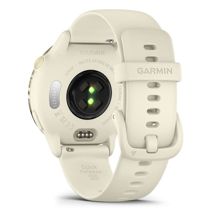 GARMIN vivoactive 6 Bone / Lunar Gold ガーミン ヴィヴォアクティブ 