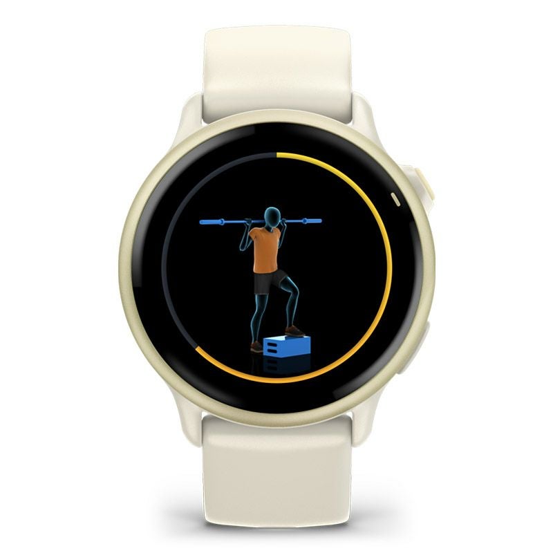 GARMIN vivoactive 6 Bone / Lunar Gold ガーミン ヴィヴォアクティブ