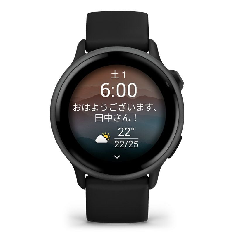 GARMIN vivoactive 6 Black / Slate ガーミン ヴィヴォアクティブ 6 